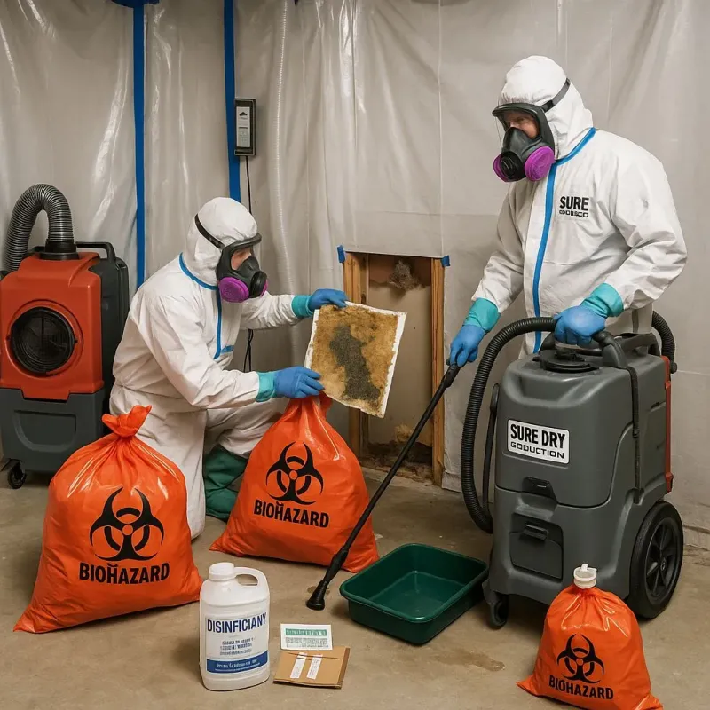 Contaminated Water Handling Protocols process in Whately, MA