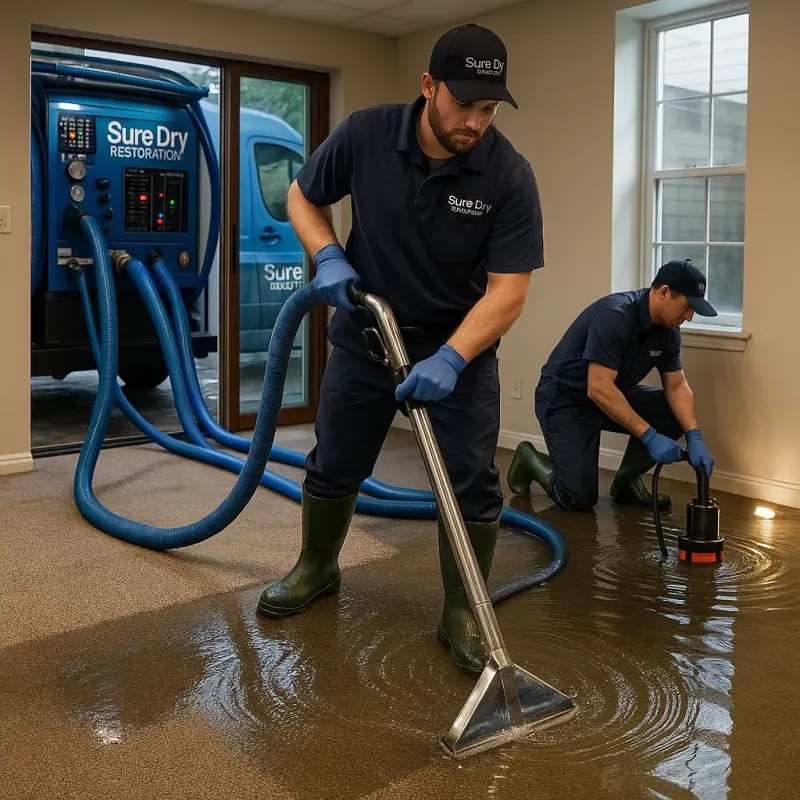 Water Extraction and Removal process in Whately, MA